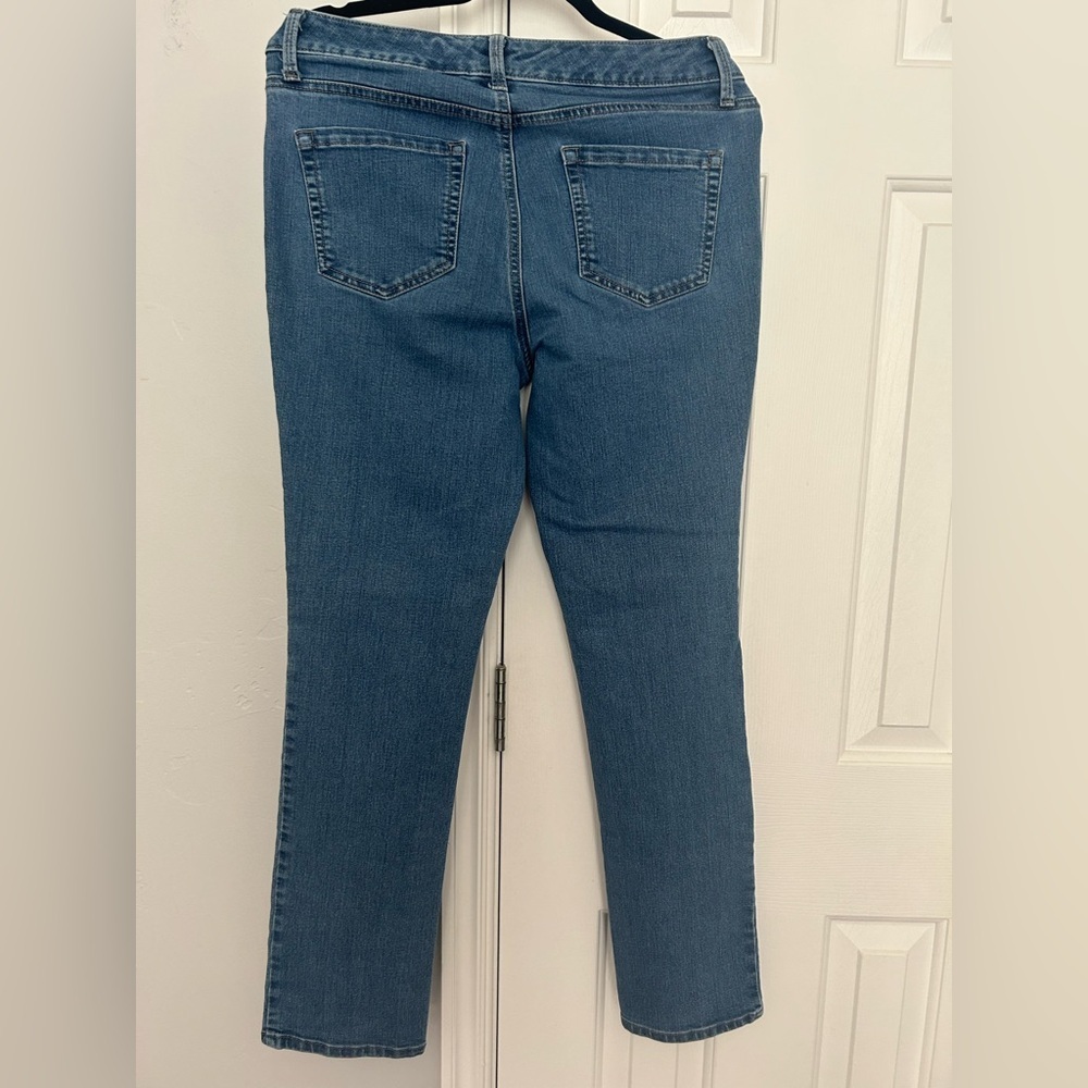 Charter Club Women's Skinny Jeans in Blue - Picture 2 of 4